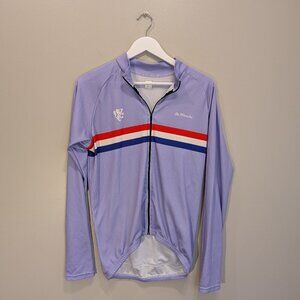 De Marchi Cycling Jersey Womens Full Zip Athletic Biking Gear - Size XL
